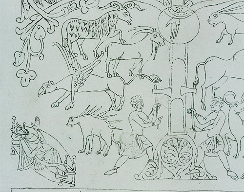 Roda-Bibel, Detail