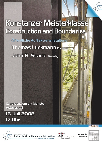 Plakat der Konstanzer Meisterklasse 2008