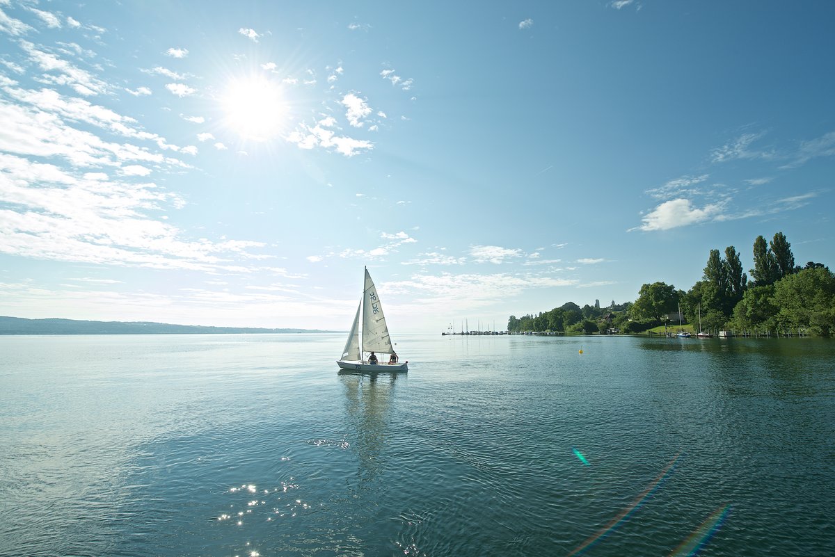 sailing boat on Lake Constance