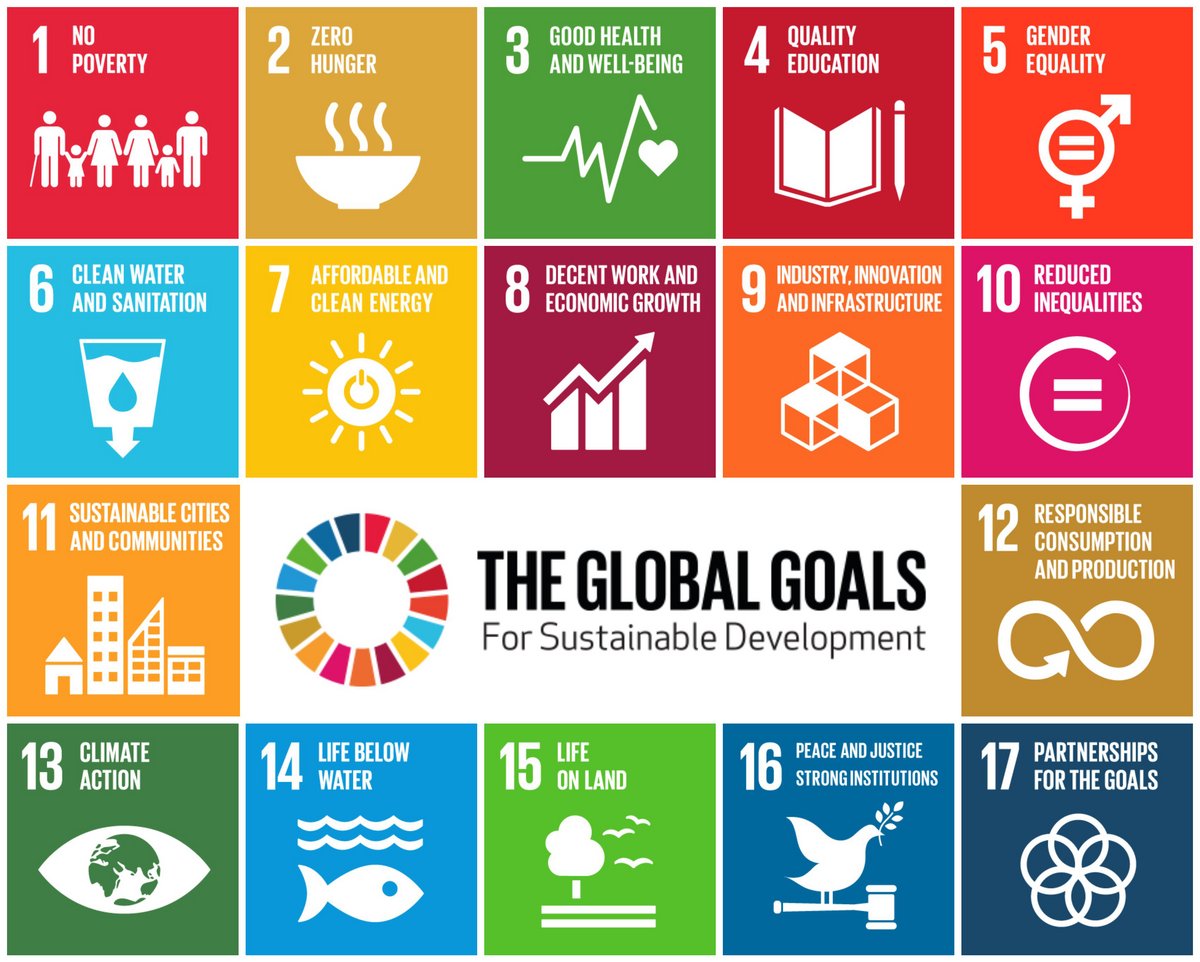 Overview of the 17 SDGs