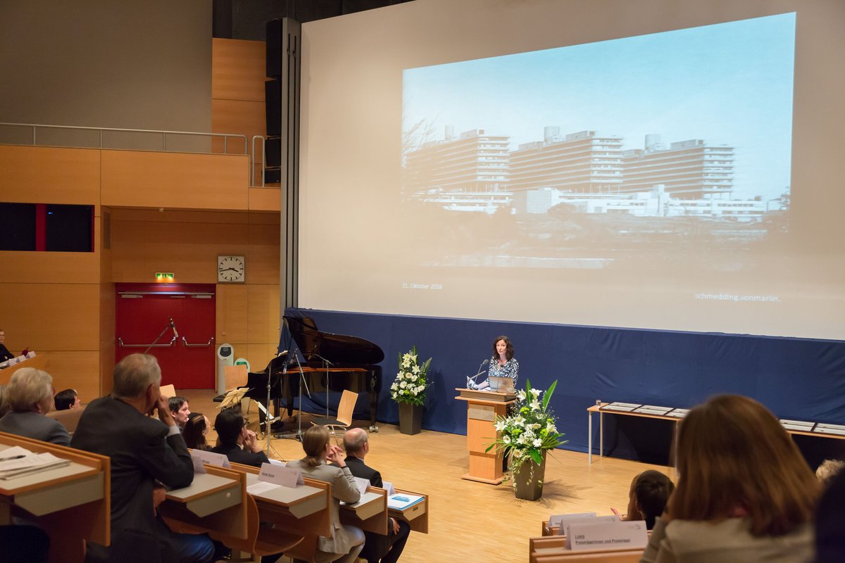 Festvortrag "Gebaute Reform: Architektur und Kunst am Bau der Universität Konstanz", Dr. Anne Schmedding