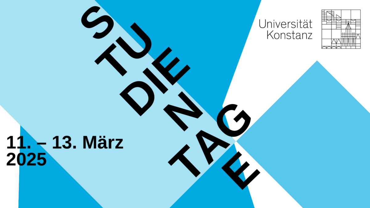 Die Studientage zur Studieninformation an der Universität Konstanz vom 11.-13. März 2025 