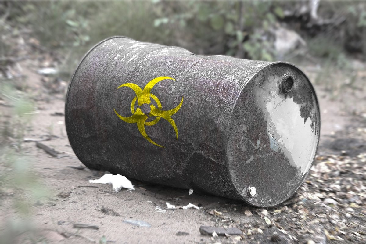 barrel of toxic waste