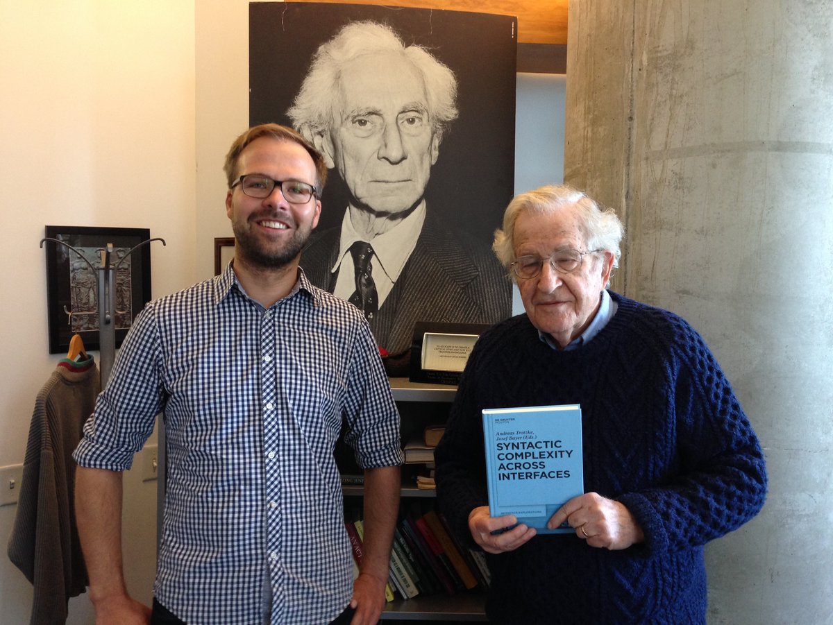 Andreas Trotzke (Linguistics) and Noam Chomsky