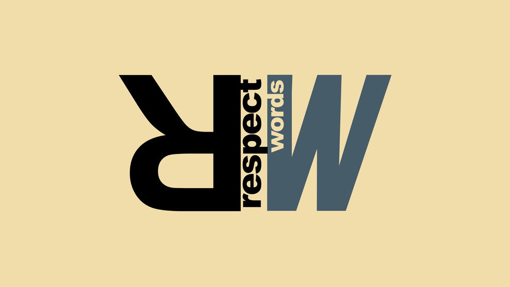 Logo Respect Words