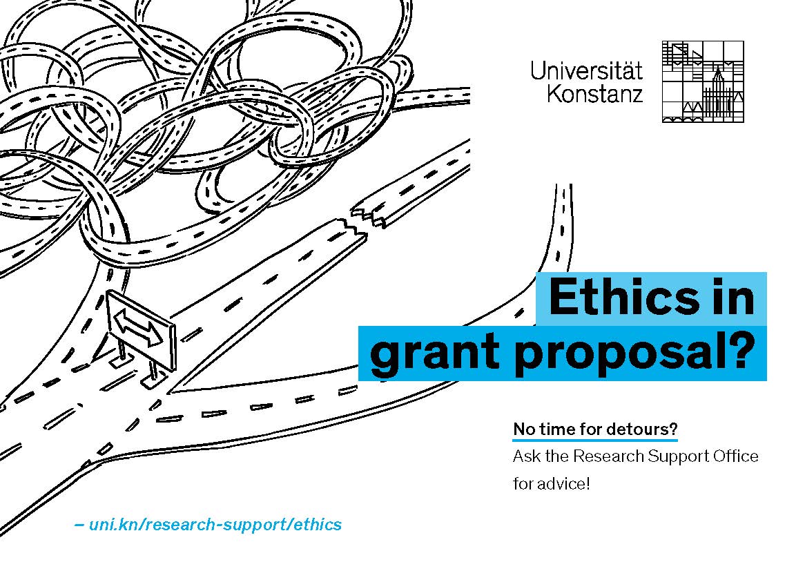 Ethics in a grant proposal? Ask the research support office for support!