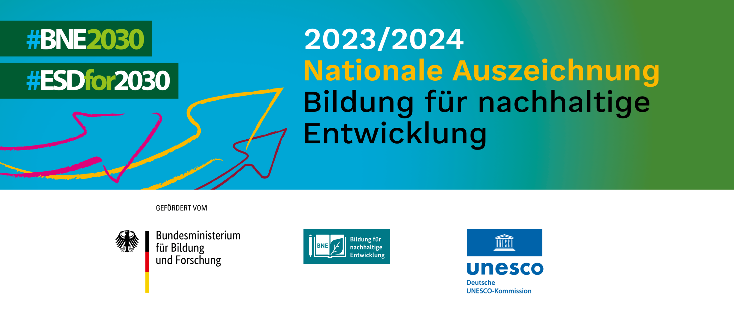 Logo des UNESCO-Programm BNE